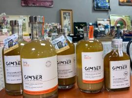 GIMBER- un concentré bio de gingembre de qualité, de citron et d'épices.